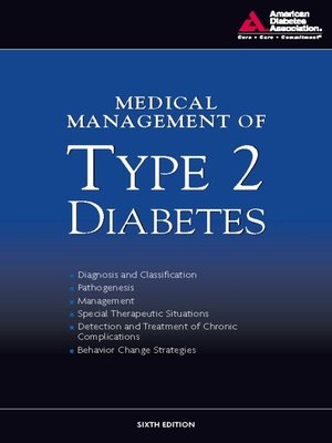 cover image of Medical Management of Type 2 Diabetes